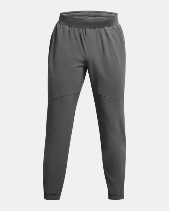 Pantalon de jogging UA Stretch Woven pour homme, Gray, pdpMainDesktop image number 4